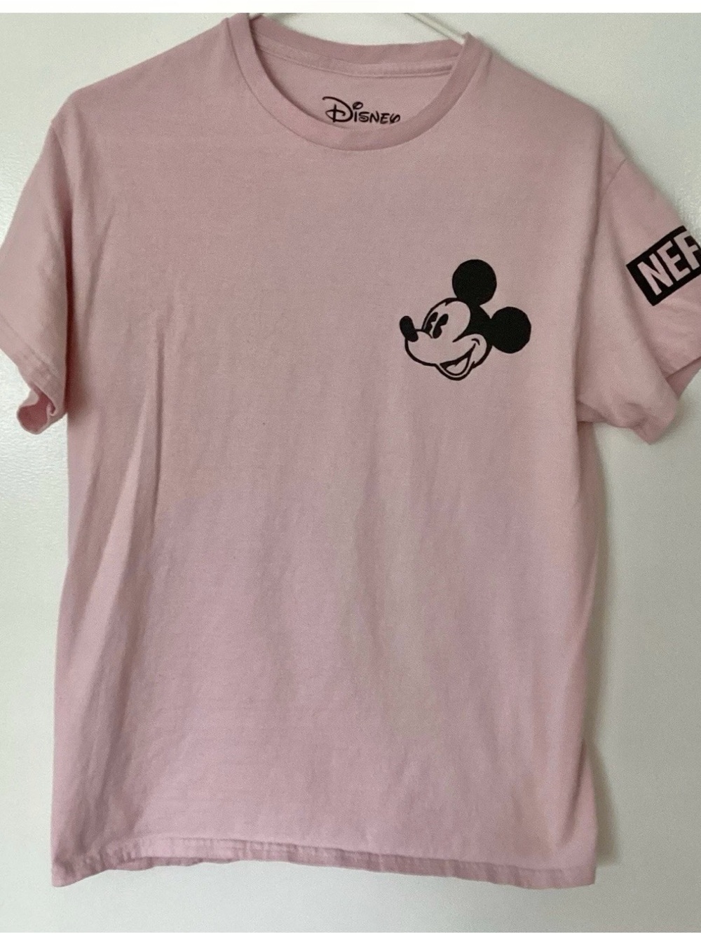 Neff Light Pink Disney Graphic Tee